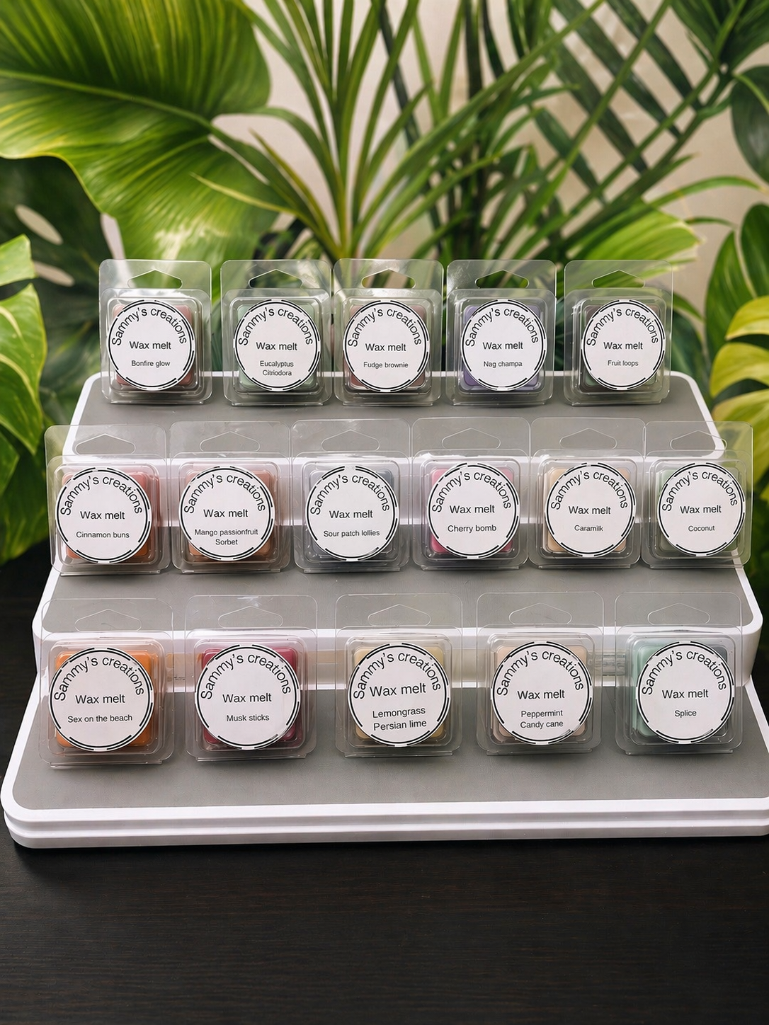 wax melt shot pots